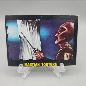 Outer Limits TV Show Bubbles, Inc 1964 #39 Martian Torture Trading Card